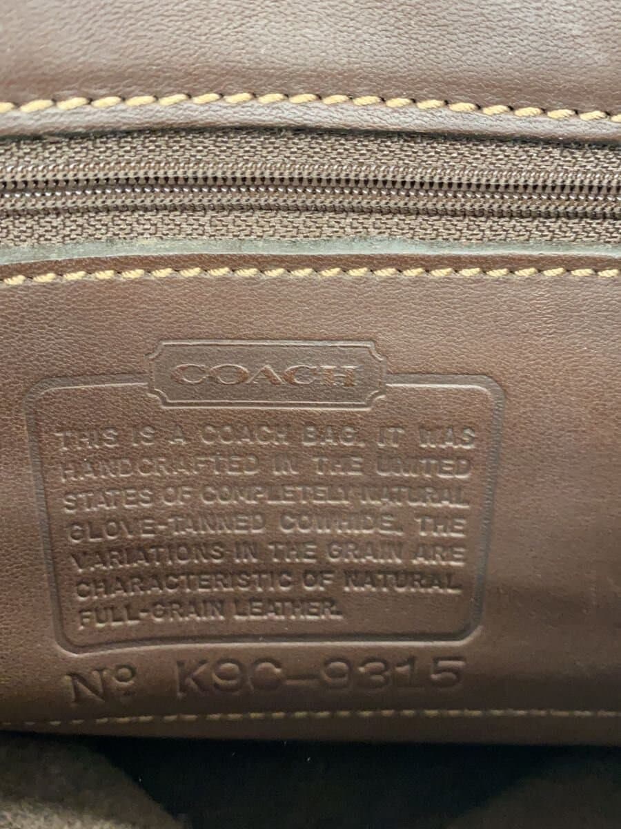 COACH Backpack Leather BRW 5