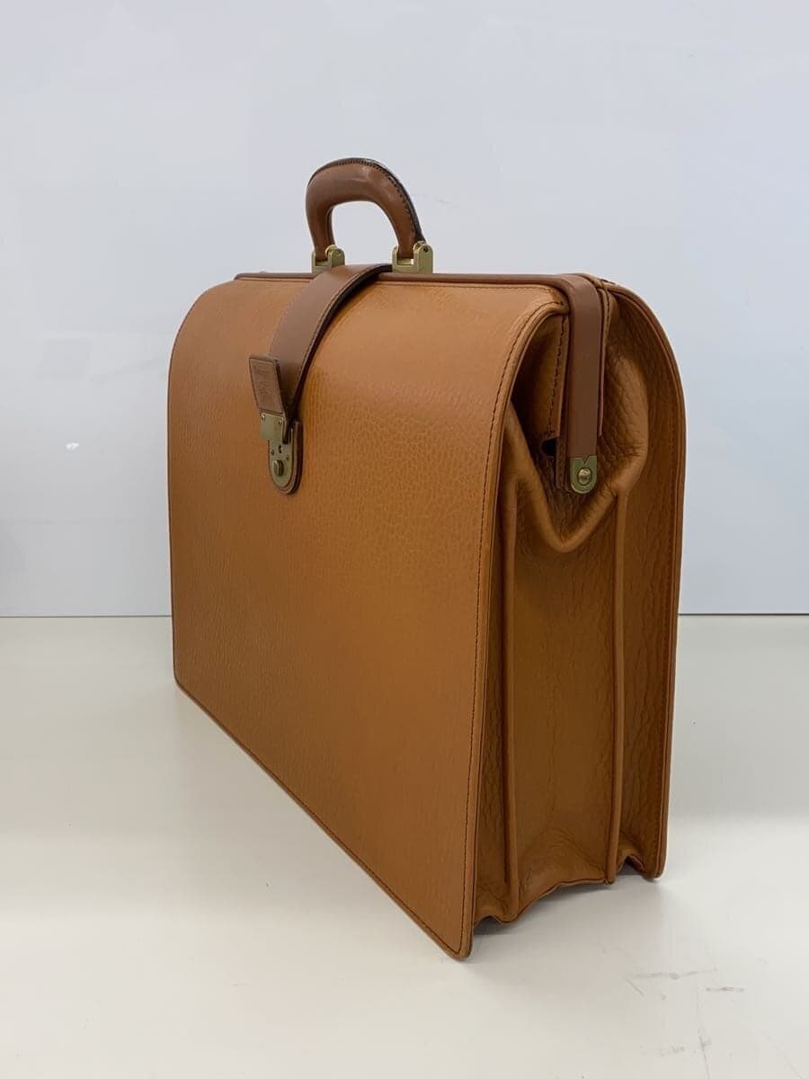 BURBERRYS Doctor Bag Leather BRW Solid 2