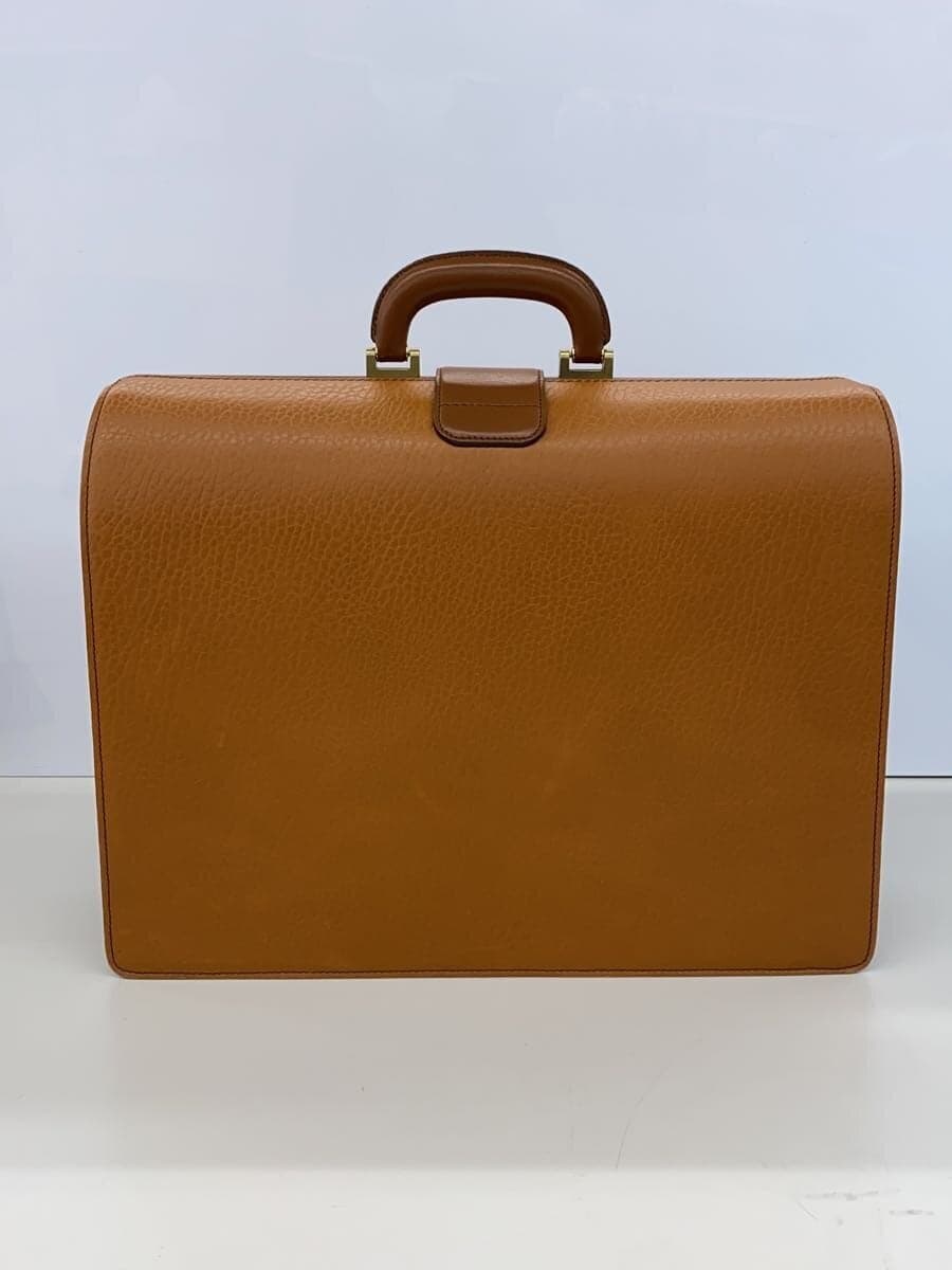 BURBERRYS Doctor Bag Leather BRW Solid 3