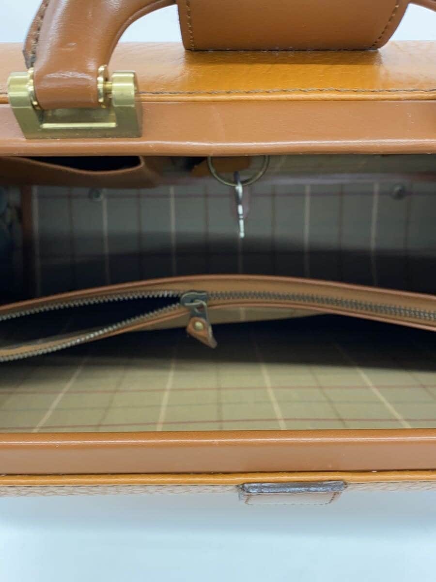 BURBERRYS Doctor Bag Leather BRW Solid 6