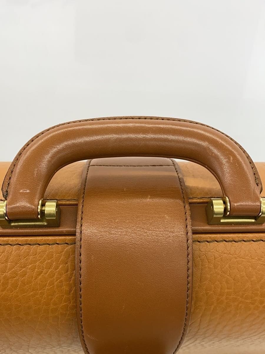 BURBERRYS Doctor Bag Leather BRW Solid 7