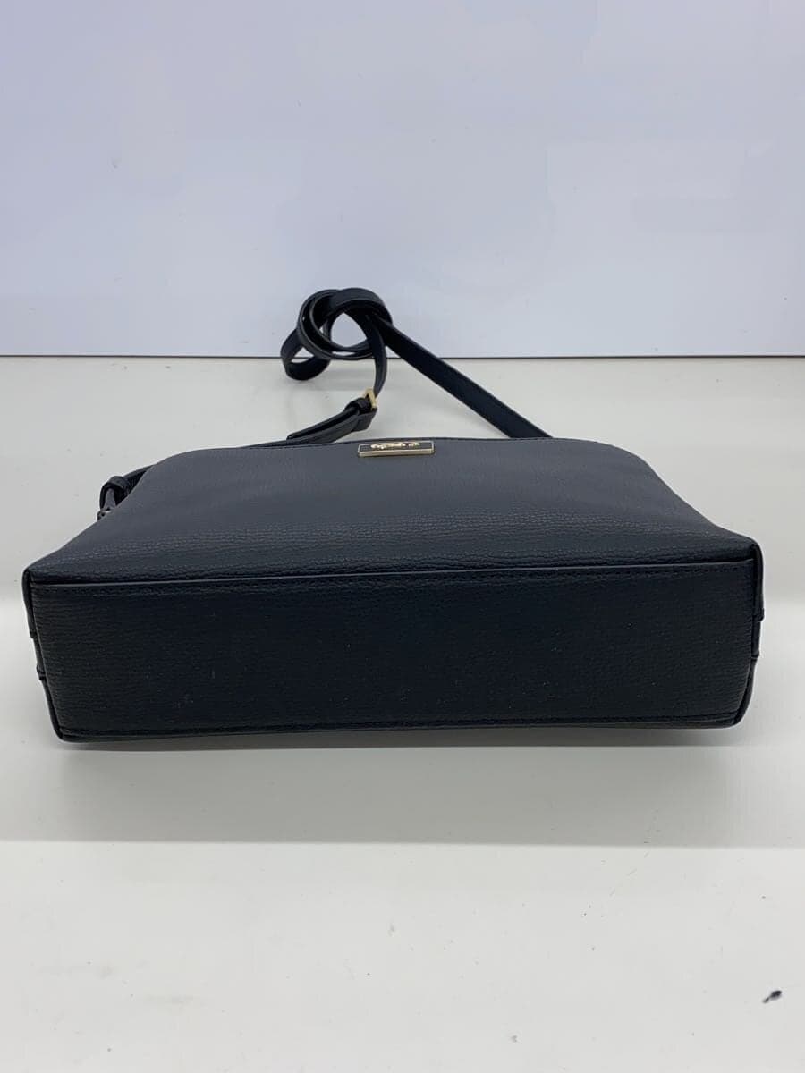 agnes b. shoulder bag leather BLK QAS02Z-03 4