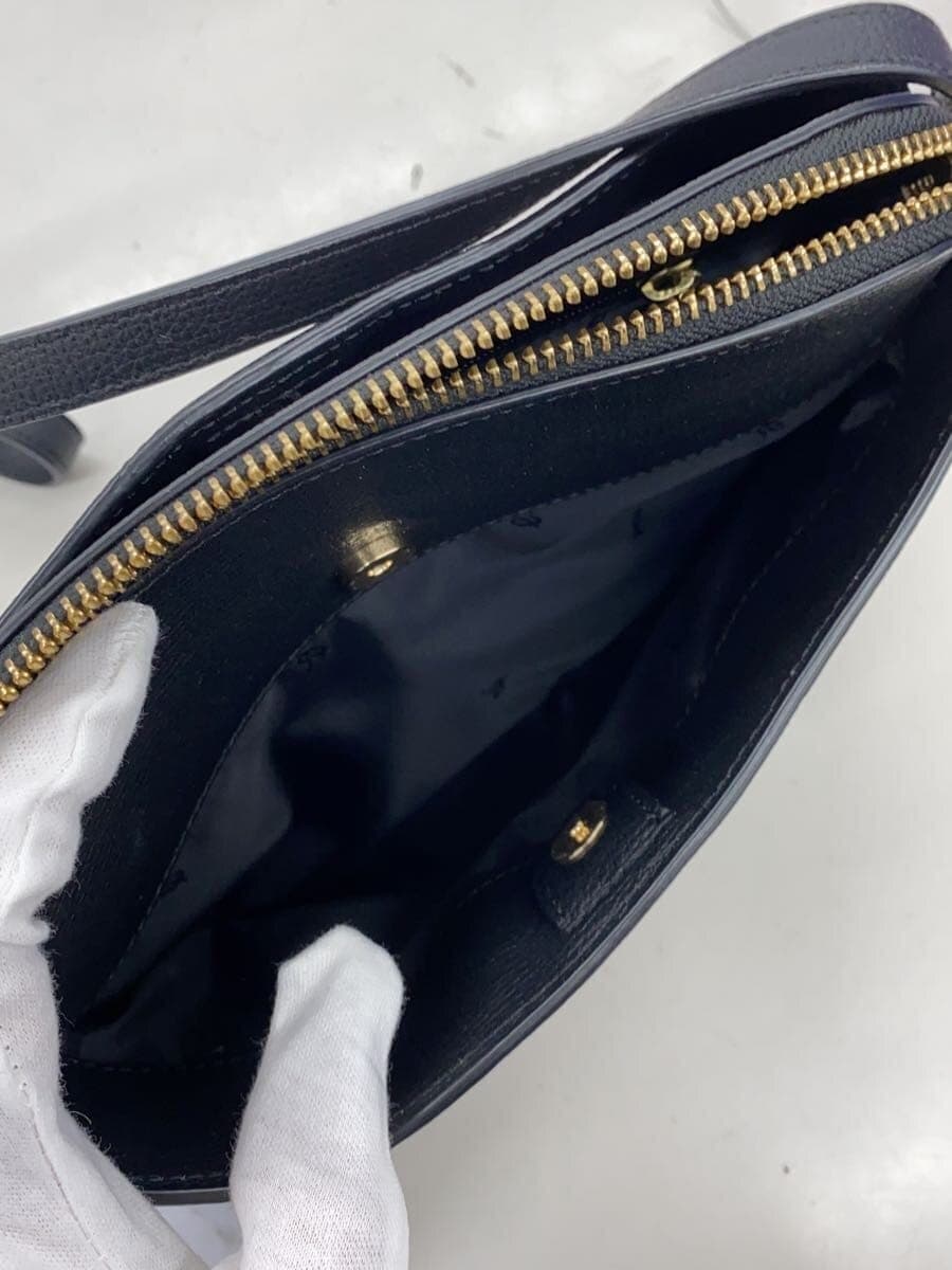 agnes b. shoulder bag leather BLK QAS02Z-03 9