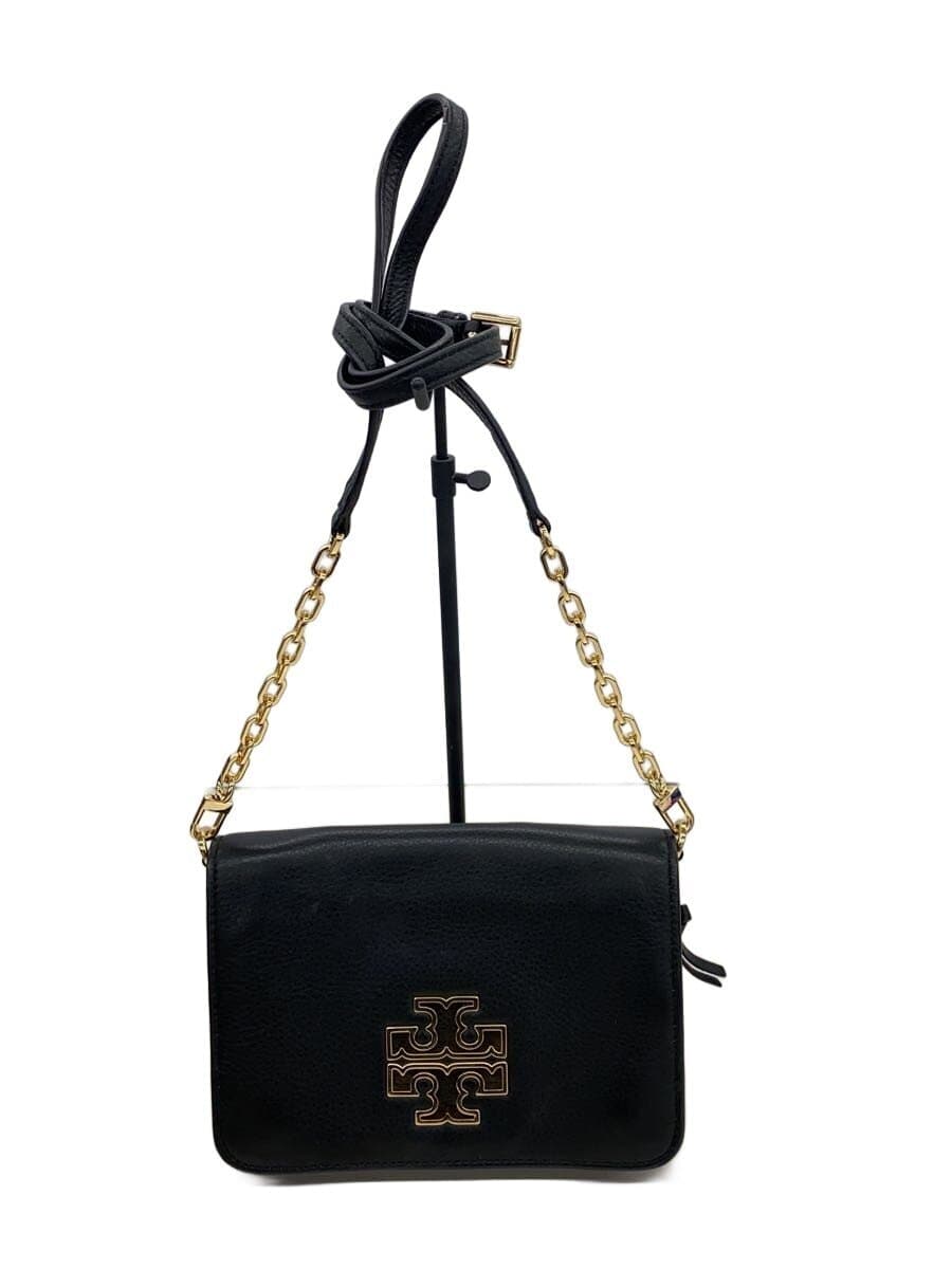 TORY BURCH Shoulder Bag Leather BLK
