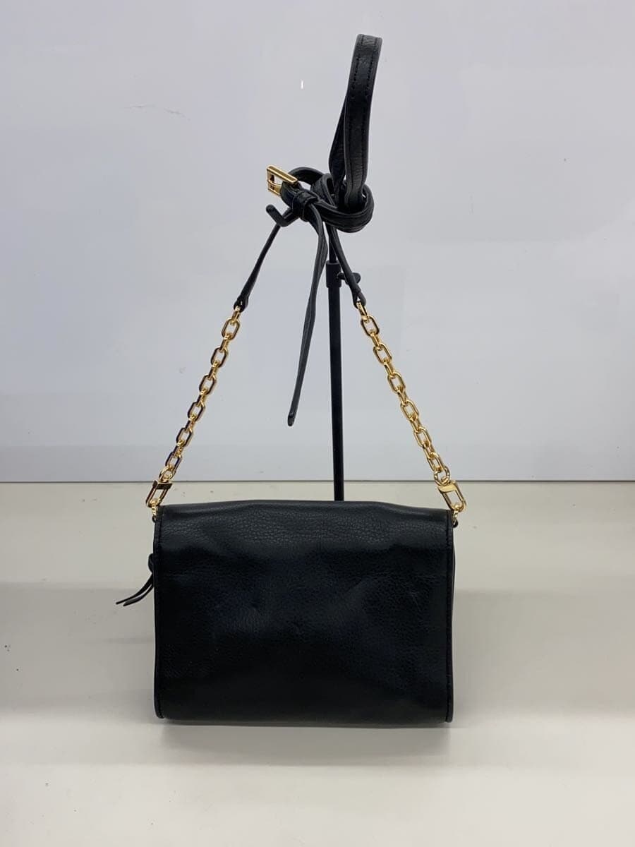 TORY BURCH Shoulder Bag Leather BLK 3