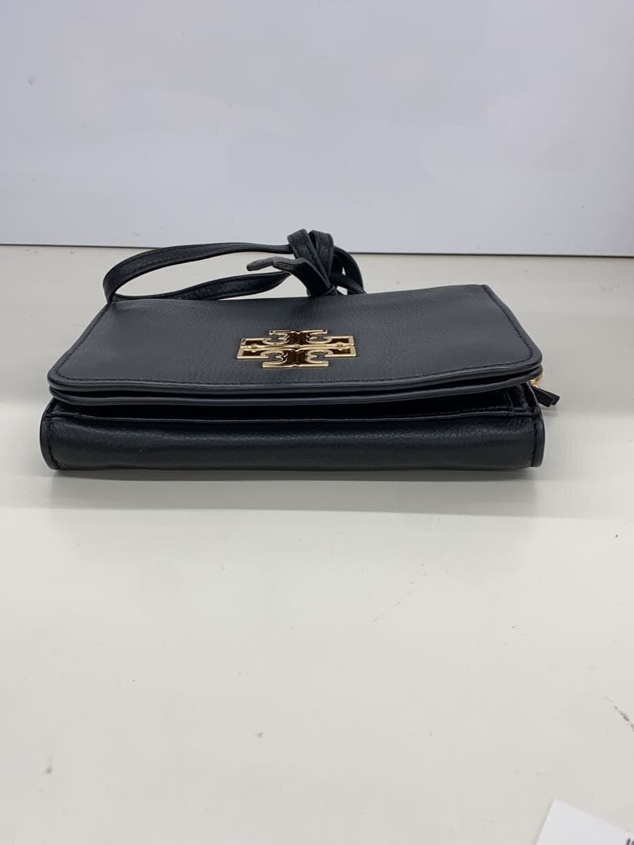 TORY BURCH Shoulder Bag Leather BLK 4