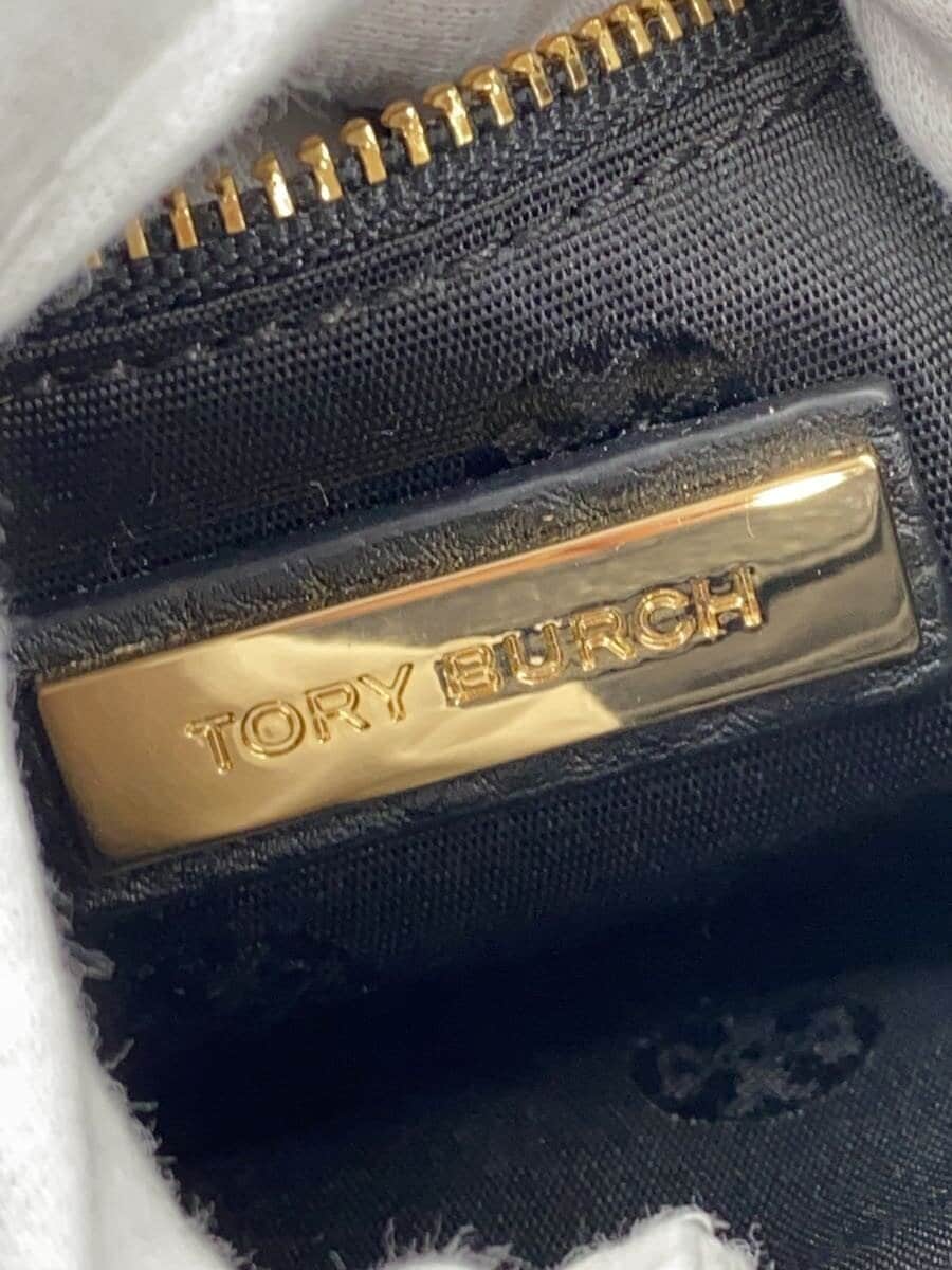 TORY BURCH Shoulder Bag Leather BLK 5