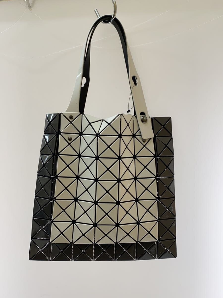 BAO BAO ISSEY MIYAKE Tote Bag Gray White BB31AG527 3