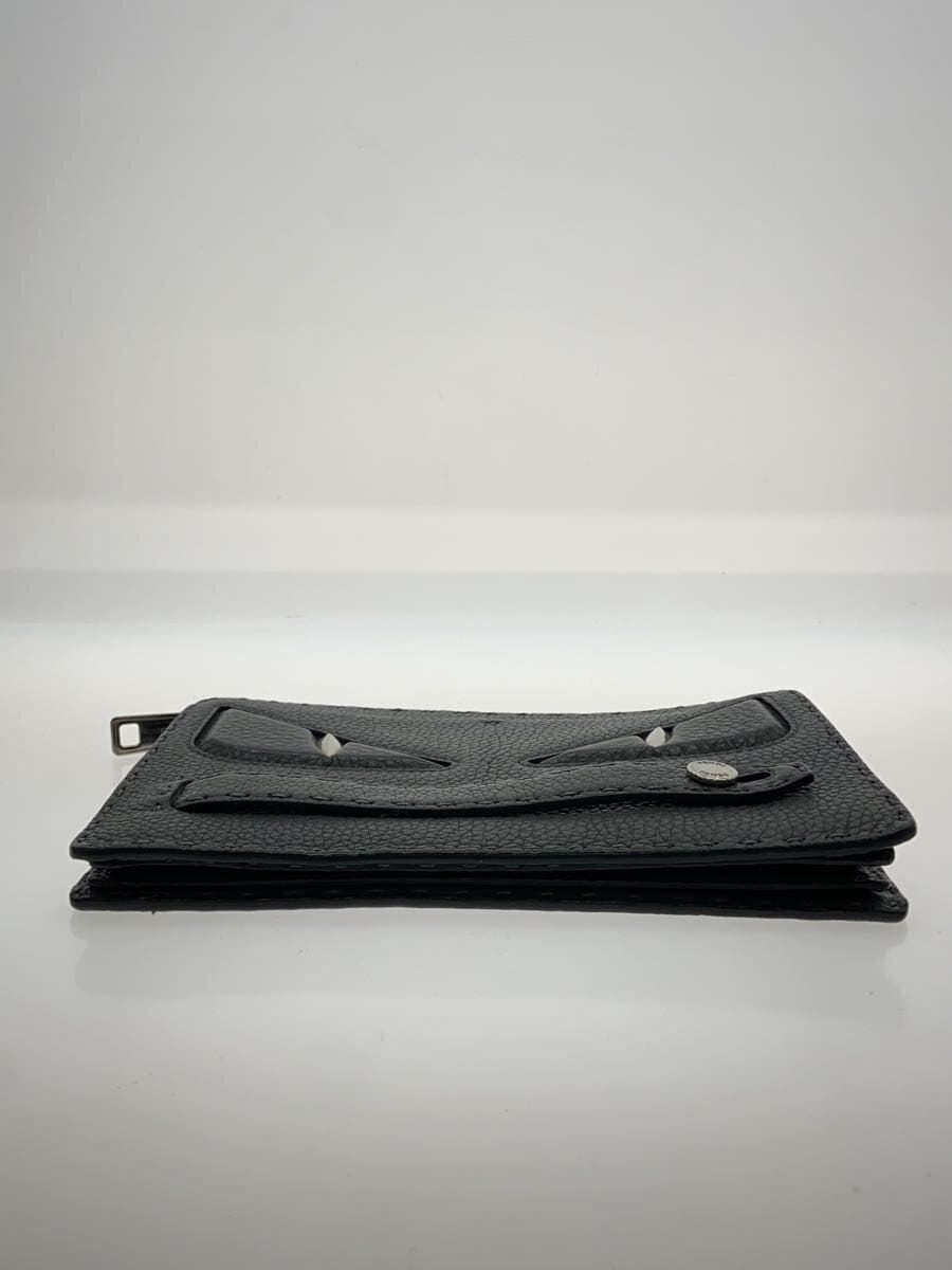 FENDI Mon Star Second Bag Leather GRY 4