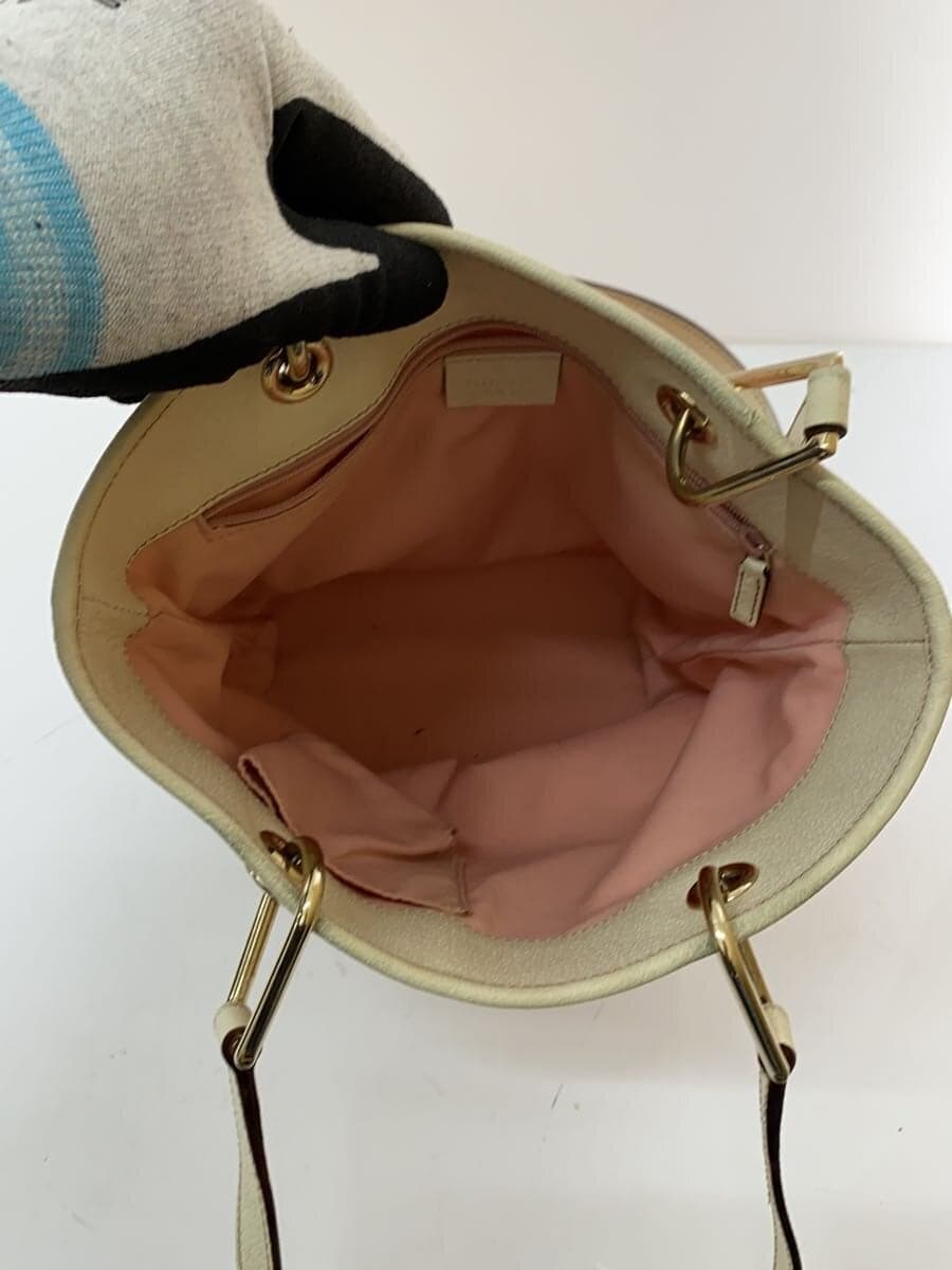 GUCCI Tote Bag_GG Canvas Canvas PNK 6