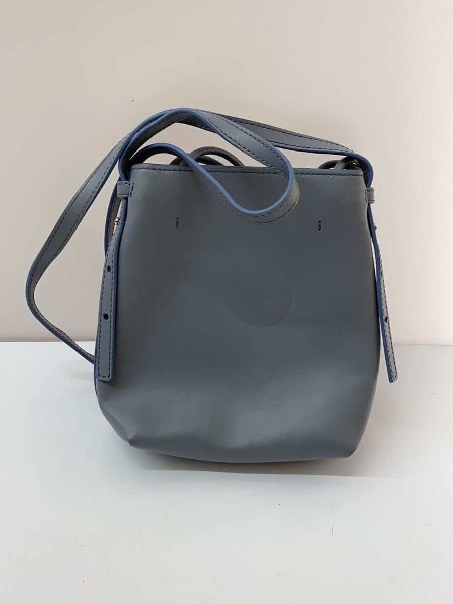 Chloe SENSE Sense Shoulder Bag Leather BLU 3