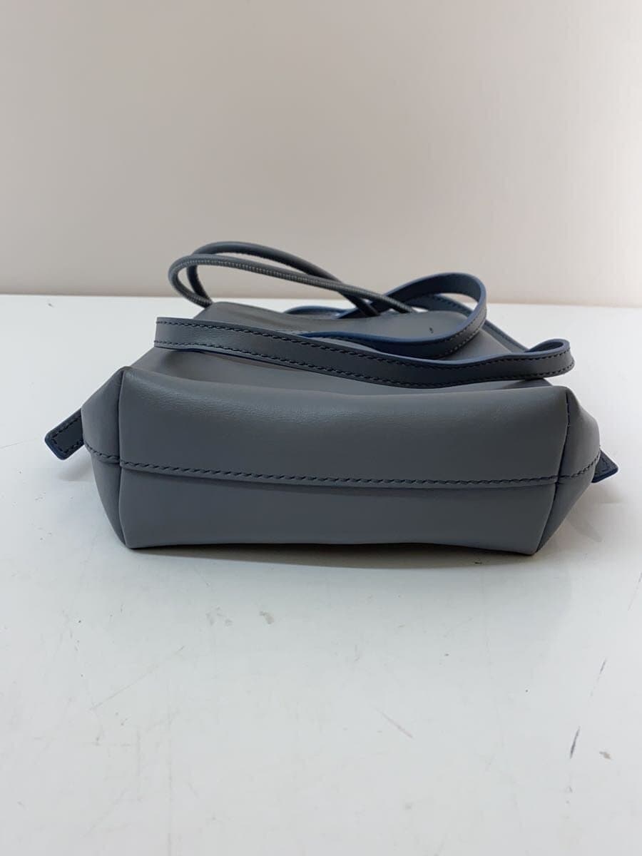 Chloe SENSE Sense Shoulder Bag Leather BLU 4