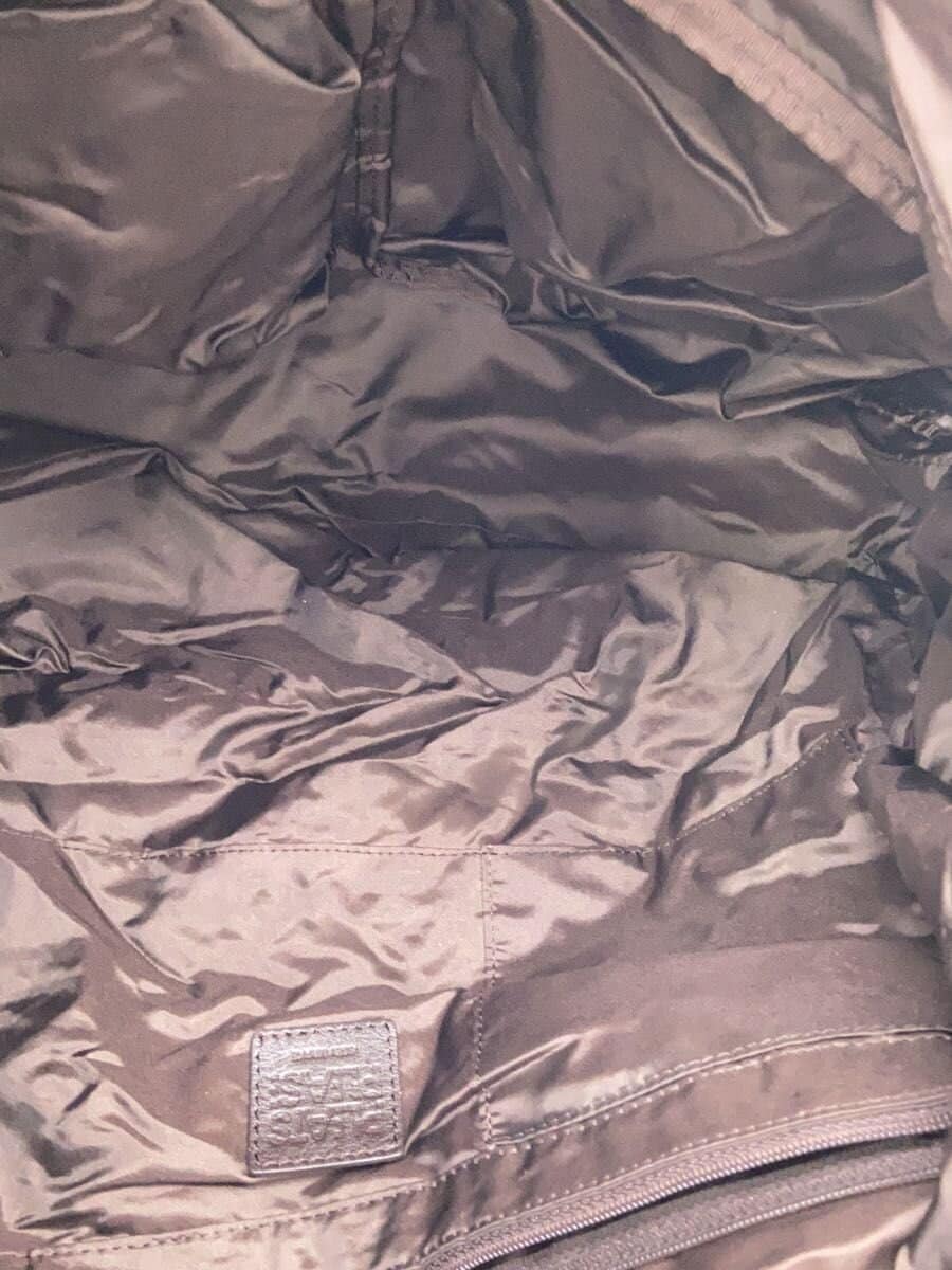 PLEATS PLEASE ISSEY MIYAKE Boston Bag Nylon BRW Solid PP04-AG631 6