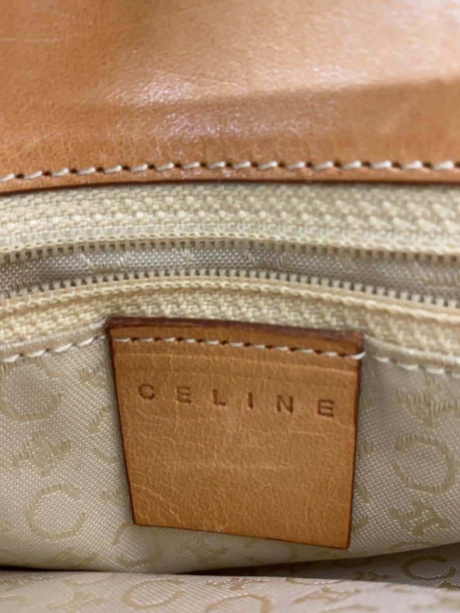 CELINE Backpack PVC WHT All Over Pattern Macadam Pattern 5