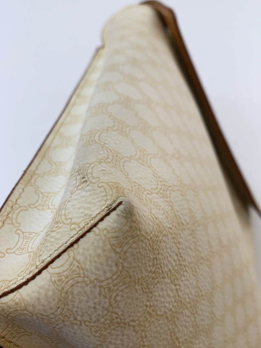 CELINE Backpack PVC WHT All Over Pattern Macadam Pattern 8