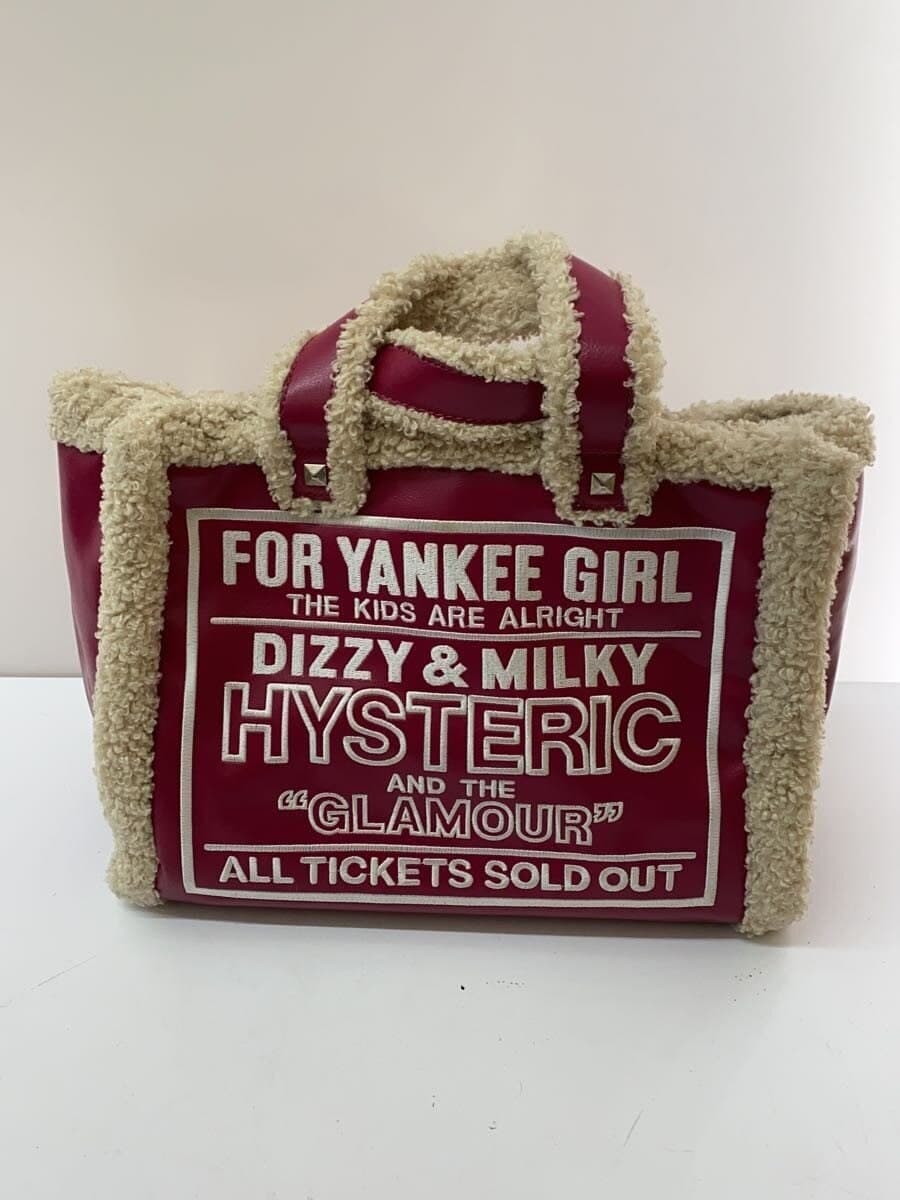 HYSTERIC GLAMOUR Handbag Faux Leather PNK 3