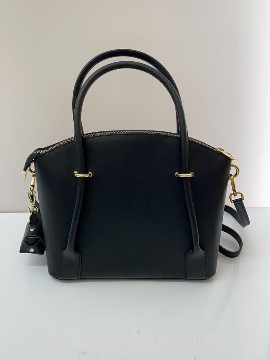 CAMELIA ROMA Shoulder Bag Leather BLK 3