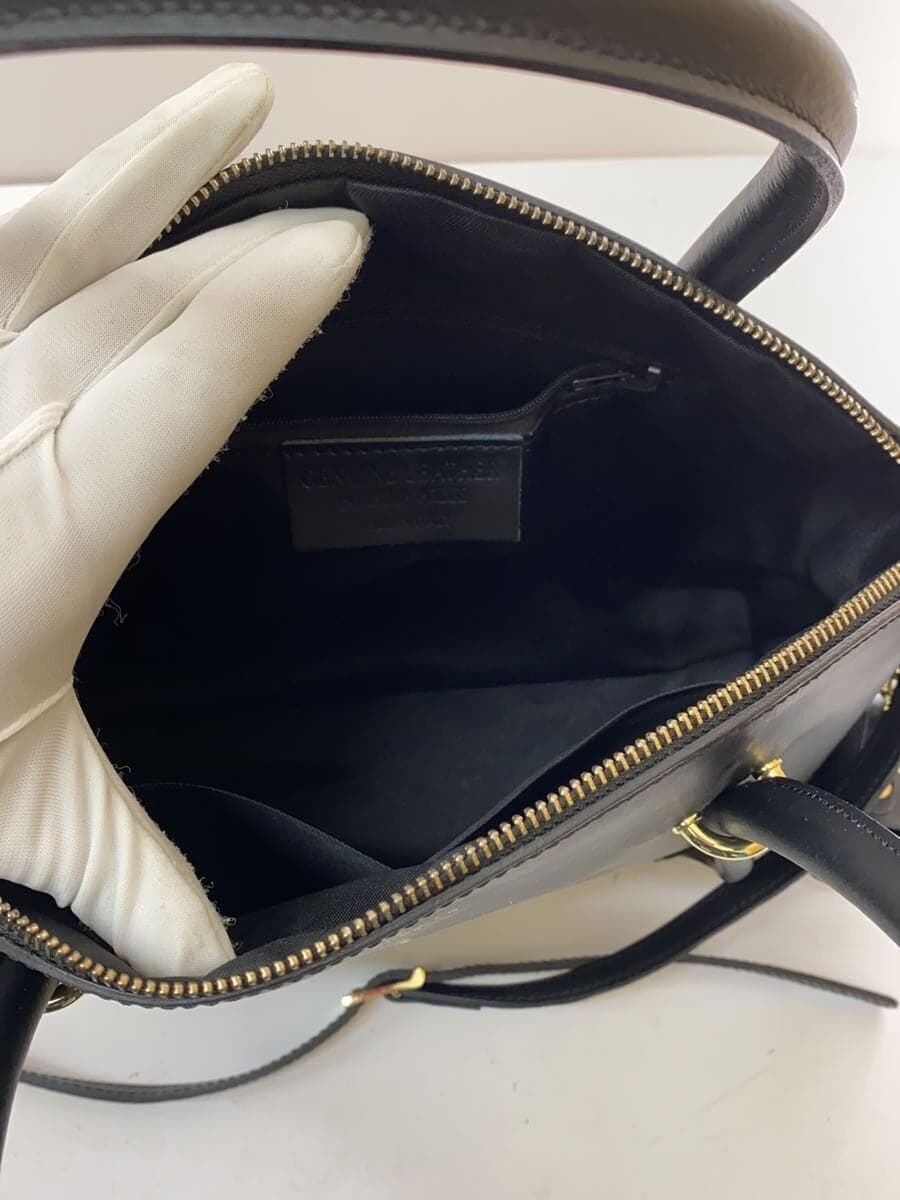 CAMELIA ROMA Shoulder Bag Leather BLK 6