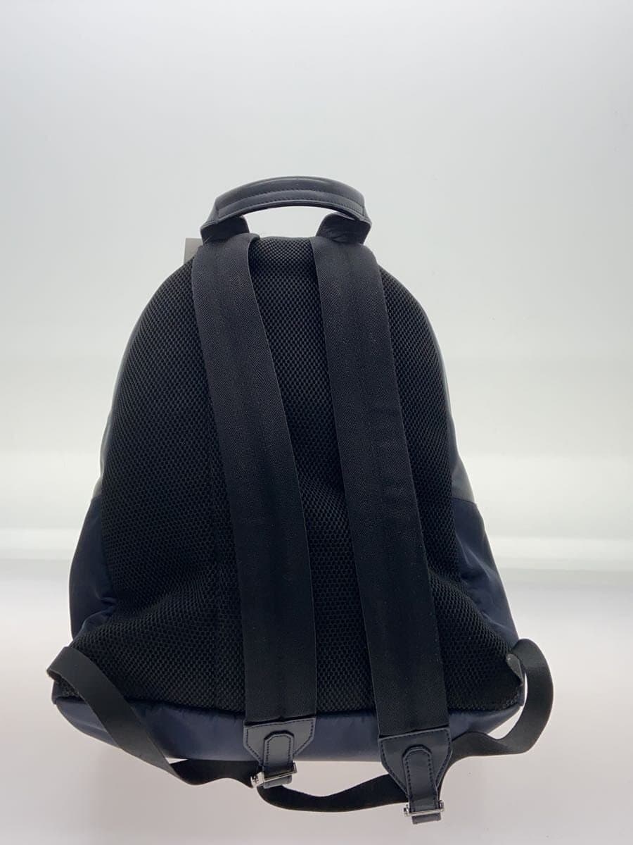 FENDIBAG BUGS Backpack Leather Navy 3