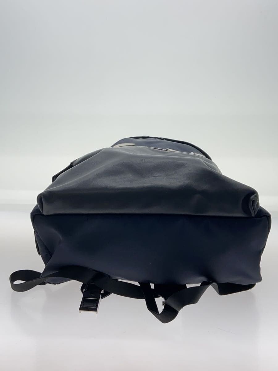 FENDIBAG BUGS Backpack Leather Navy 4