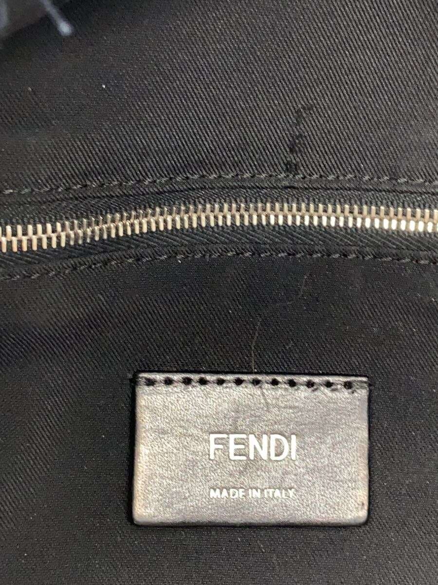 FENDIBAG BUGS Backpack Leather Navy 5