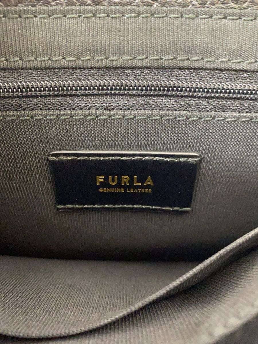 FURLA Urania Shoulder Bag BLK Solid WB00448 5