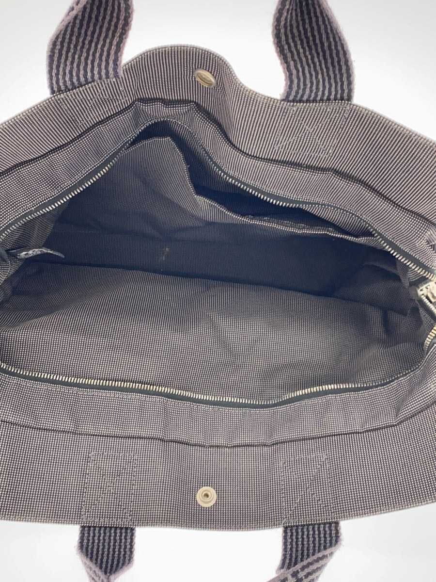 HERMES Air Line Tote Bag GRY All Over Pattern 6
