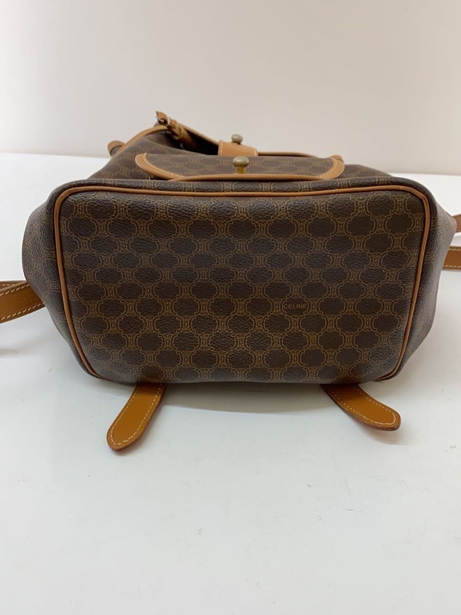 CELINE Macadam Pattern Backpack BRW 4