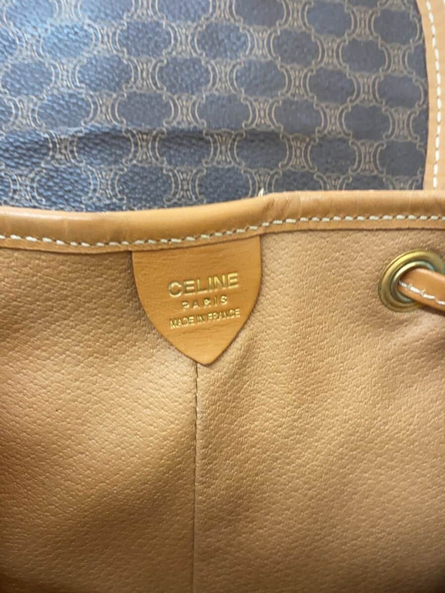 CELINE Macadam Pattern Backpack BRW 5