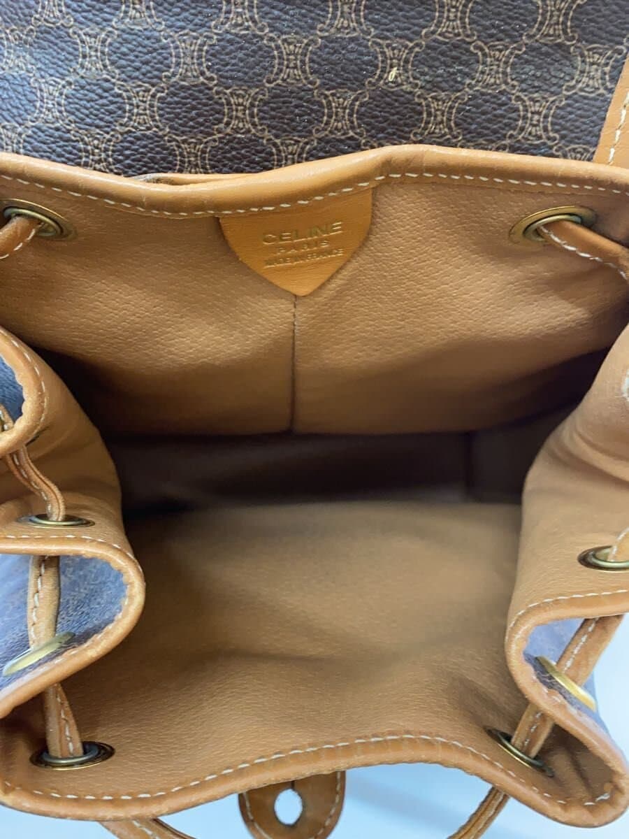 CELINE Macadam Pattern Backpack BRW 6