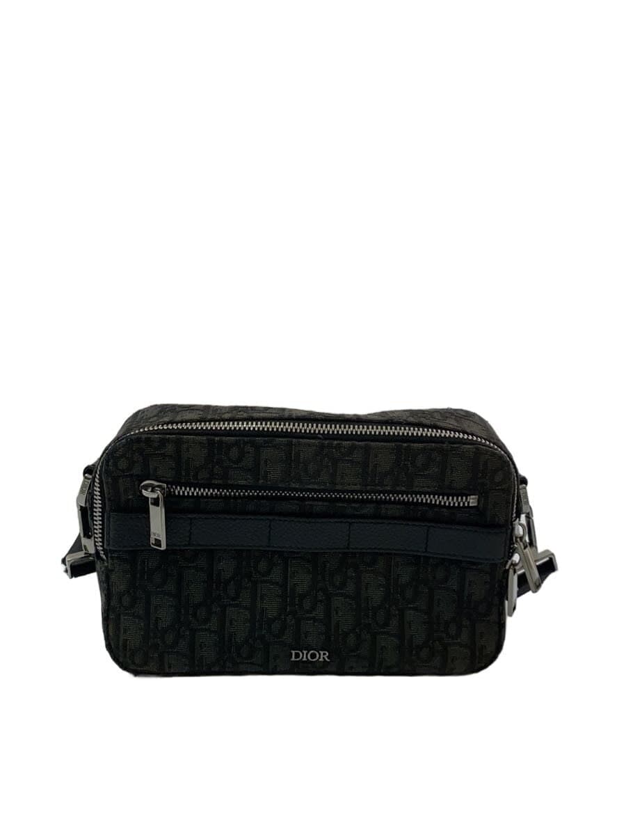 Christian Dior shoulder bag canvas BLK 1ESPO297YKY_H03E