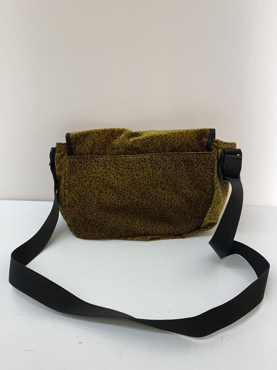 Supreme Valvet Small Messenger Bag Shoulder Bag Polyester YLW Leopard 3