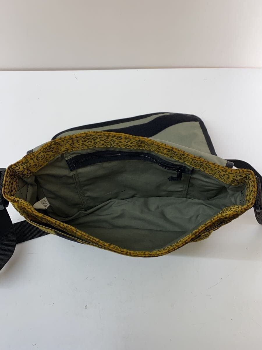 Supreme Valvet Small Messenger Bag Shoulder Bag Polyester YLW Leopard 6