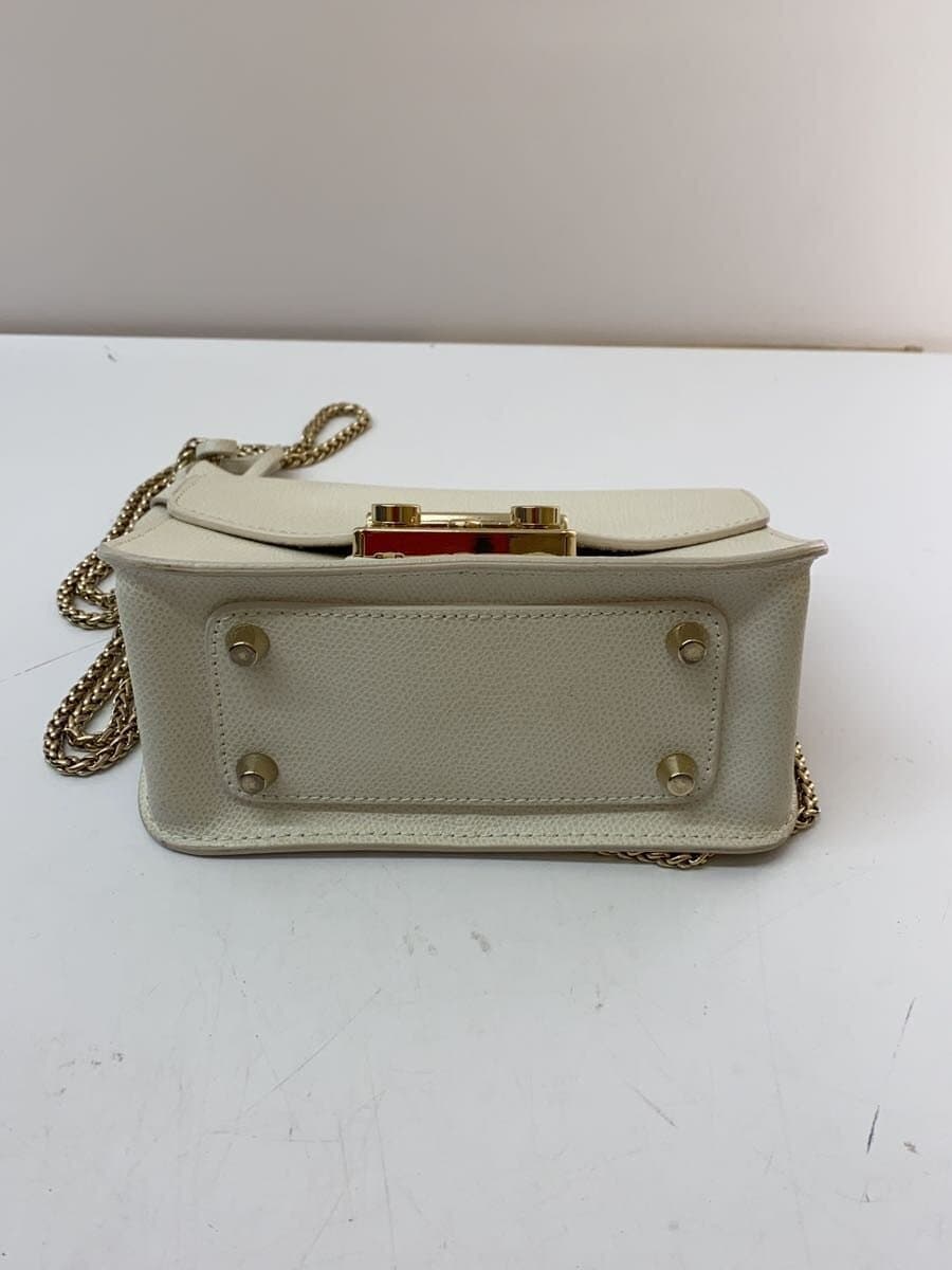 FURLA Metro Police Shoulder Bag WHT 4