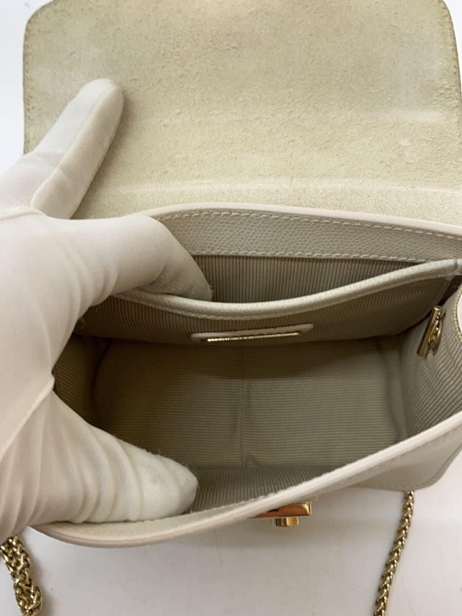 FURLA Metro Police Shoulder Bag WHT 6