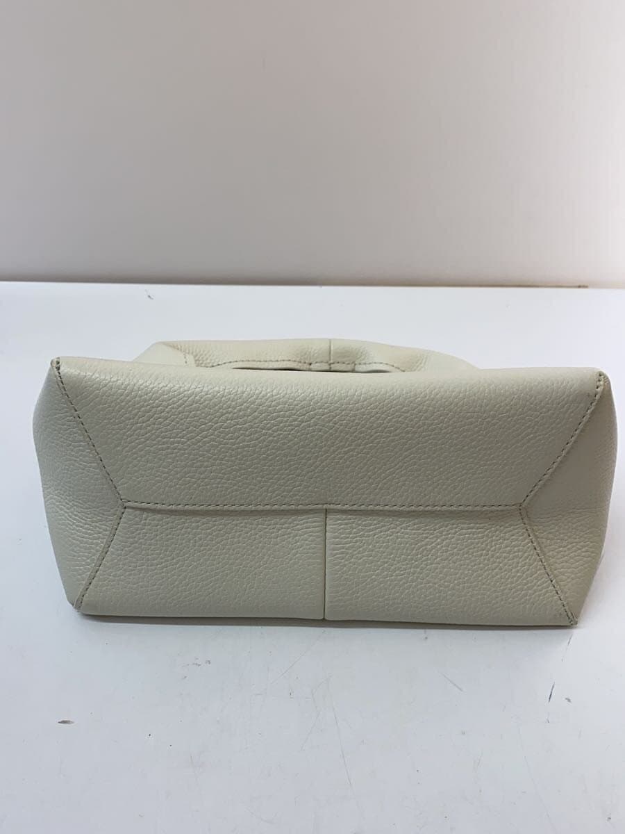 MARC BY MARC JACOBS The Sack Bag Handbag Leather WHT 2F3HSH020H01 4