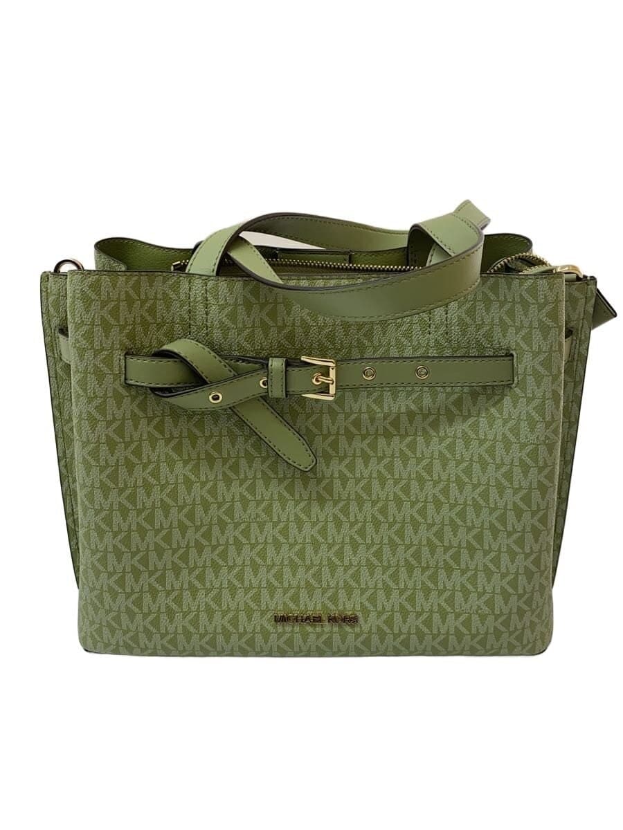 MICHAEL KORS Shoulder Bag -- GRN All Over Pattern 35F0GU5S3B