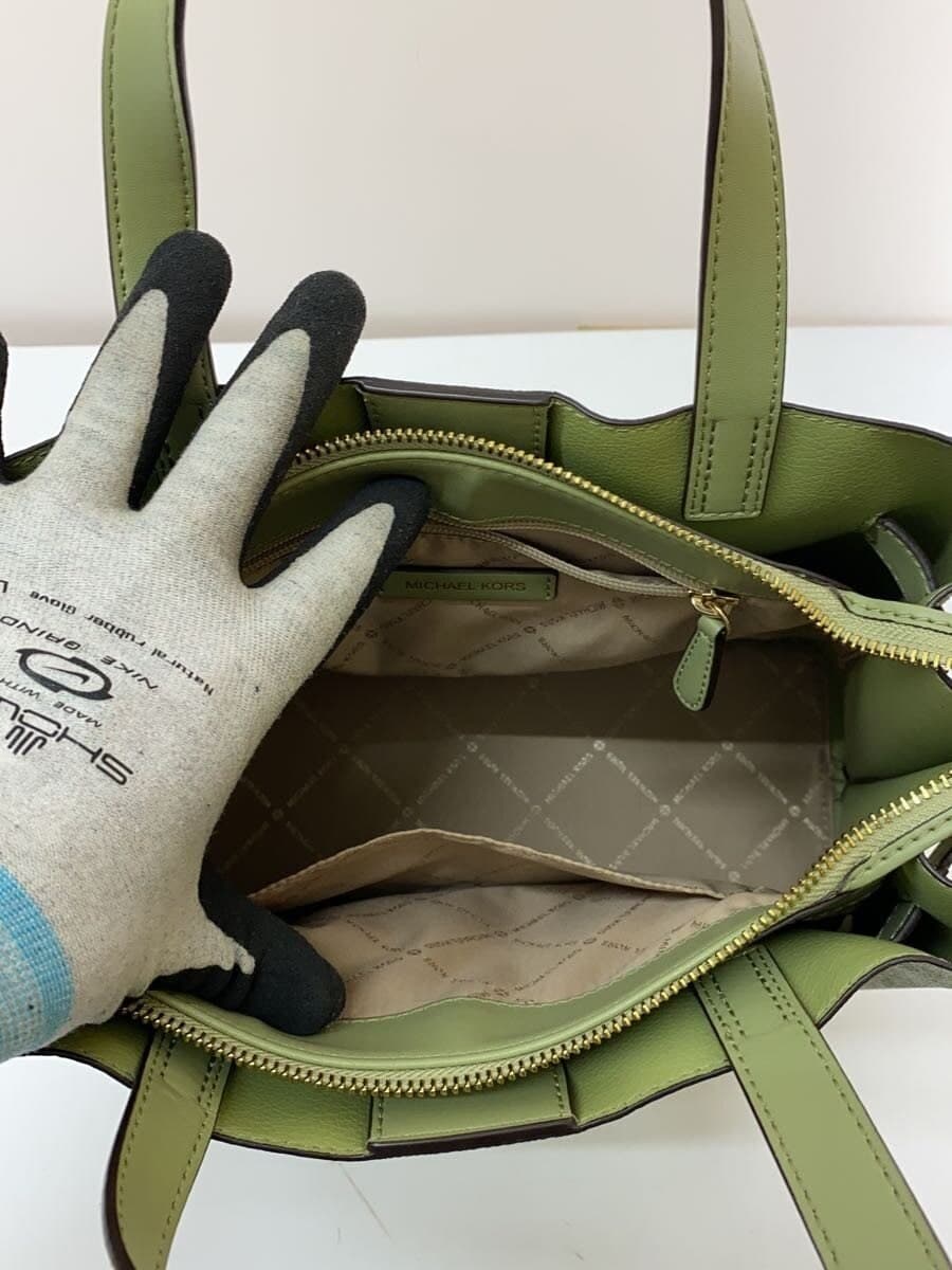 MICHAEL KORS Shoulder Bag -- GRN All Over Pattern 35F0GU5S3B 6