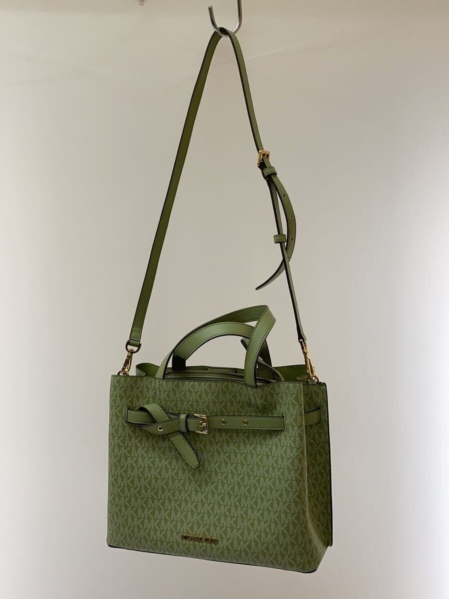 MICHAEL KORS Shoulder Bag -- GRN All Over Pattern 35F0GU5S3B 8