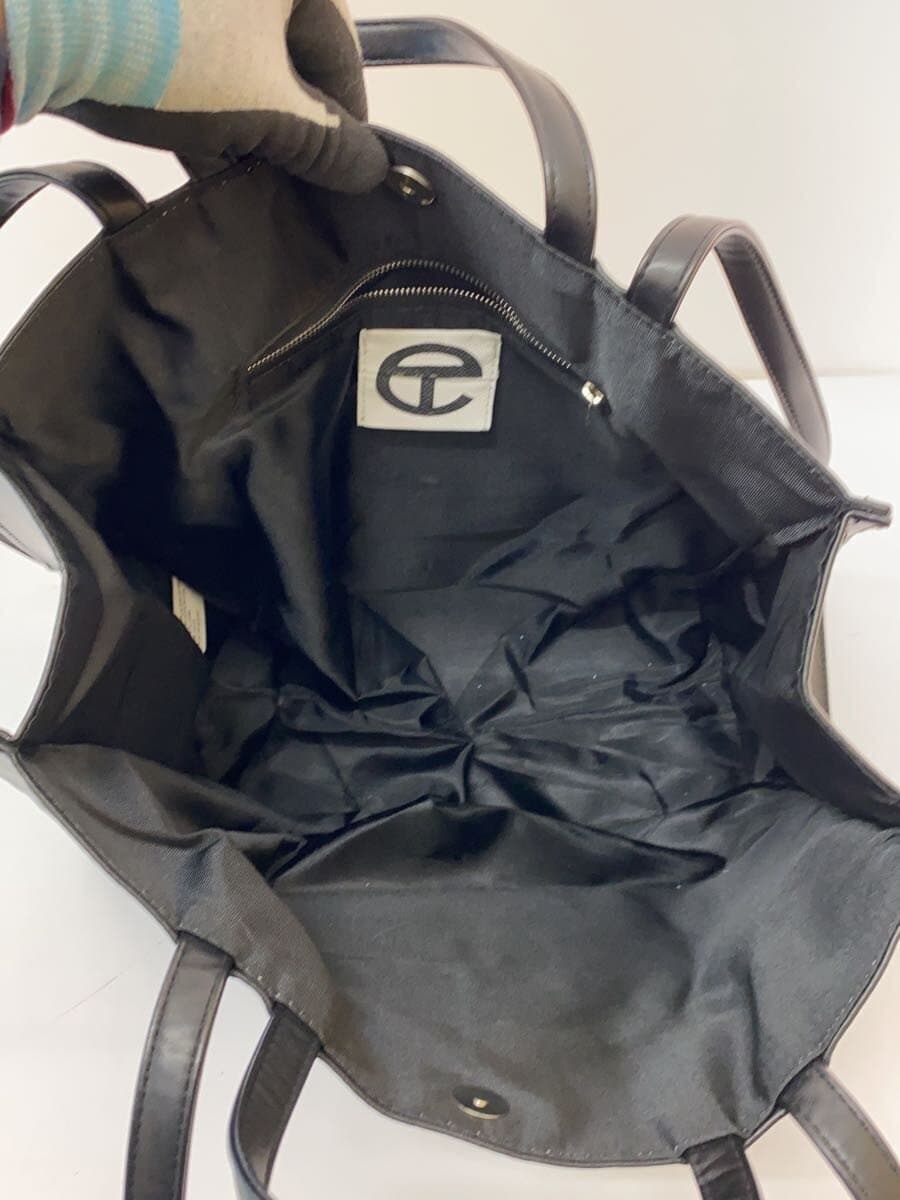 Telfar shoulder bag -- BLK plain 6