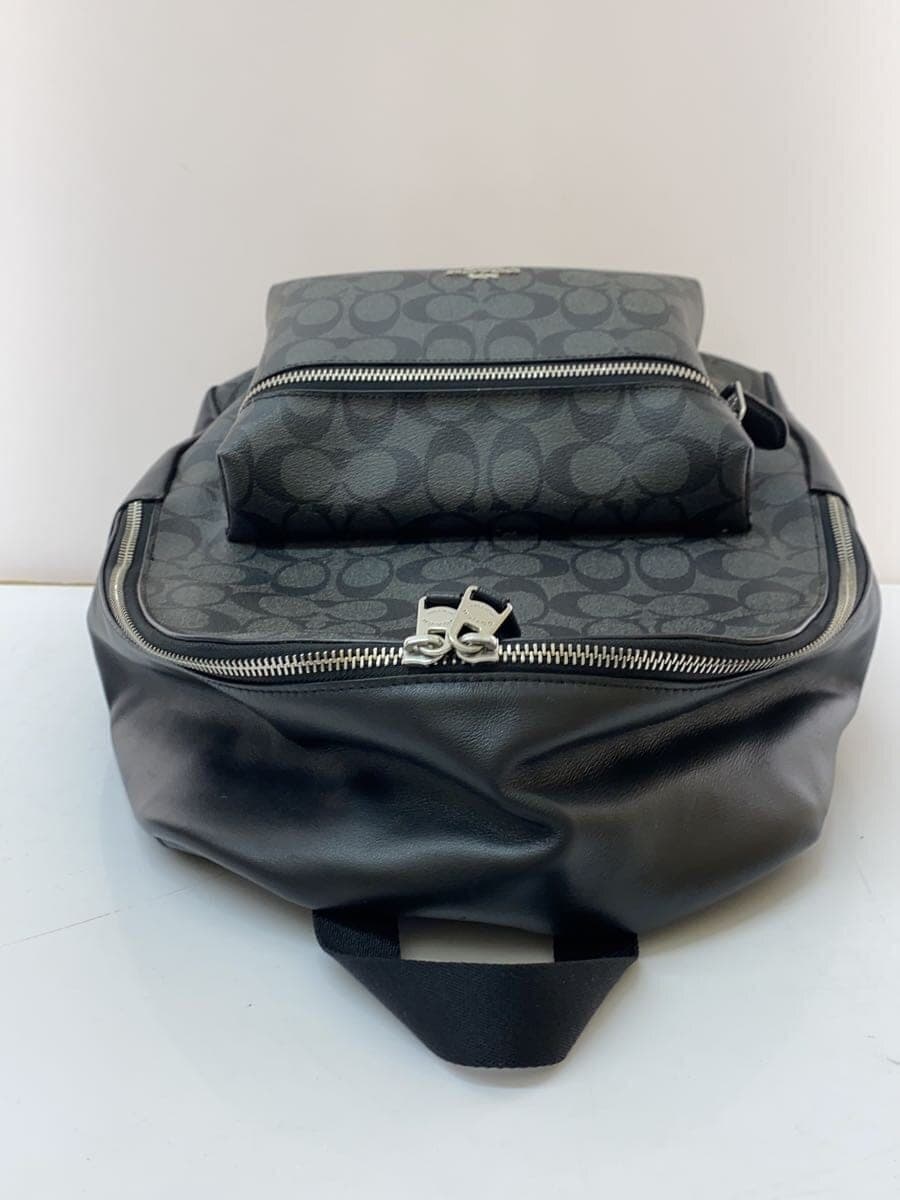 COACH Signature Backpack -- BLK f58314 4