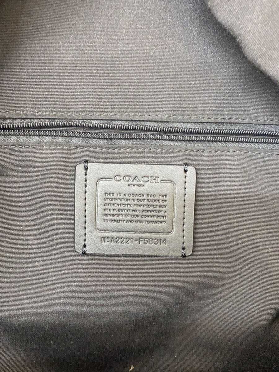 COACH Signature Backpack -- BLK f58314 5