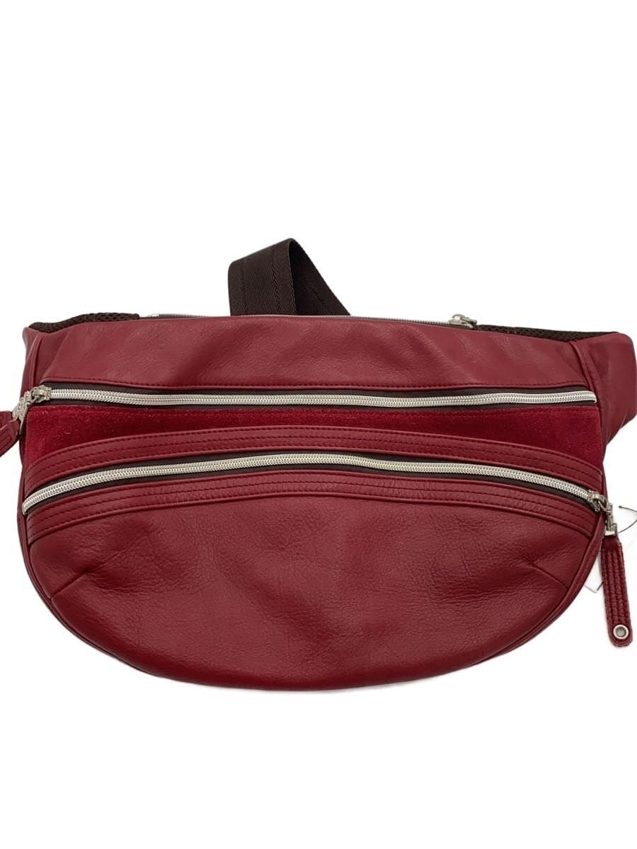 MSPC(master-piece)Shoulder Bag Leather RED Solid