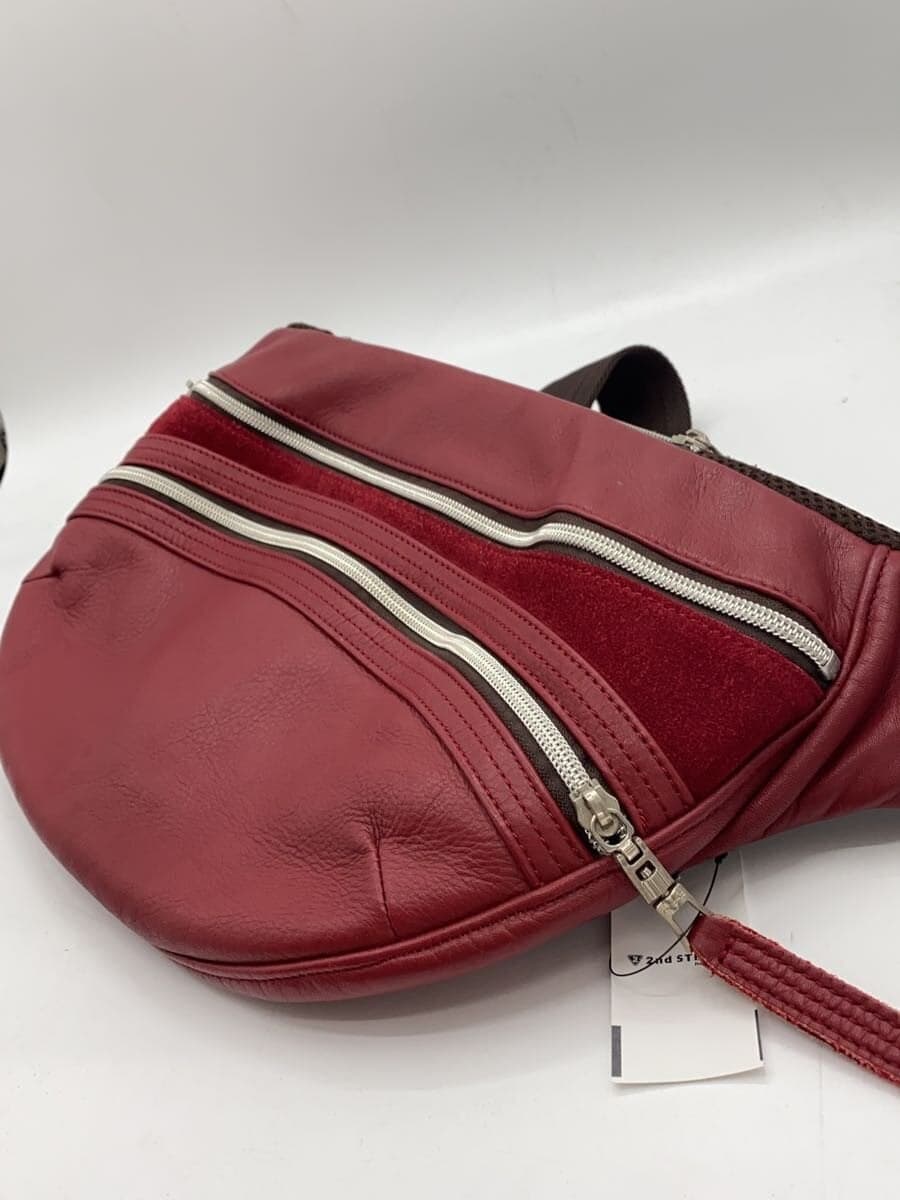 MSPC(master-piece)Shoulder Bag Leather RED Solid 2