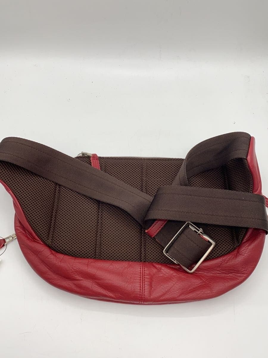 MSPC(master-piece)Shoulder Bag Leather RED Solid 3