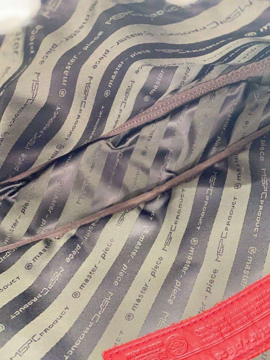 MSPC(master-piece)Shoulder Bag Leather RED Solid 6