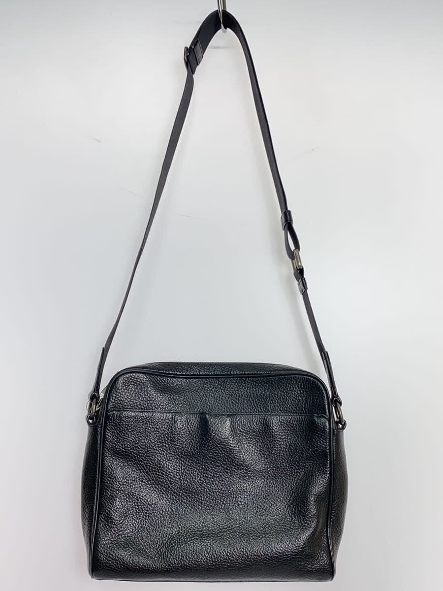 COACH Shoulder Bag Leather BLK F24876 3