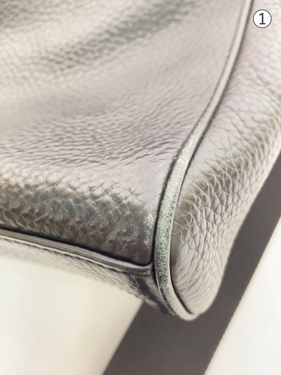 COACH Shoulder Bag Leather BLK F24876 7