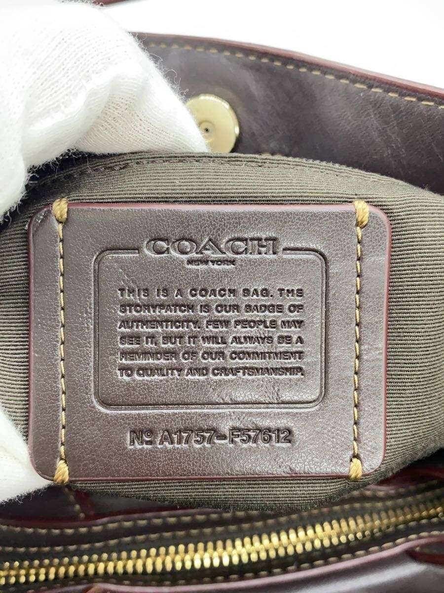 COACH Shoulder Bag_Signature -- F57612 5