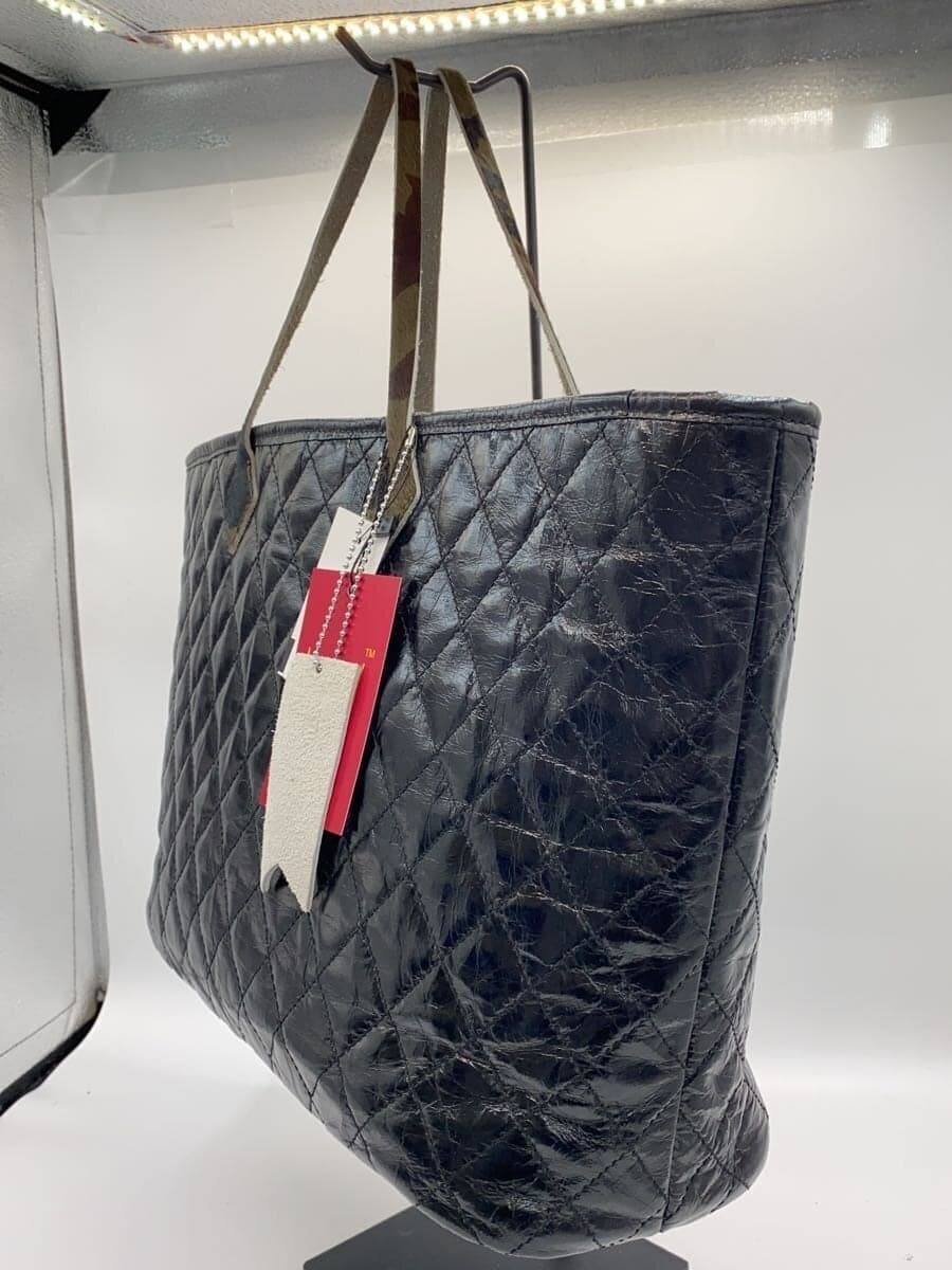 Other brand tote bag Cowhide BLK 2